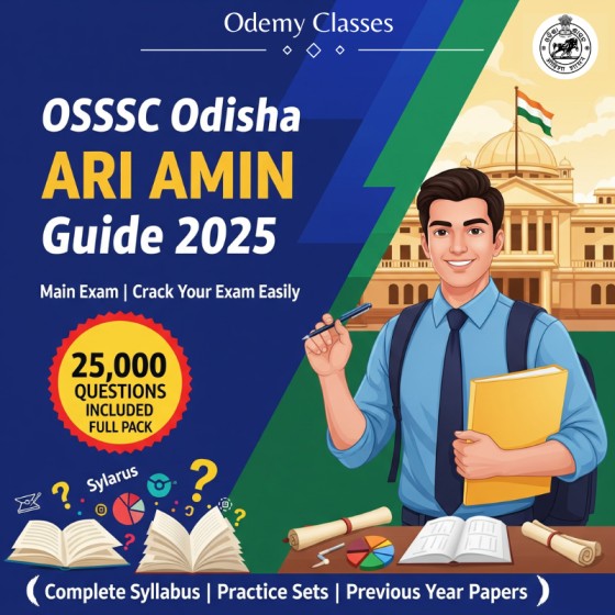 OSSSC Odisha ARi Amin Guide 2025 | Main Exam