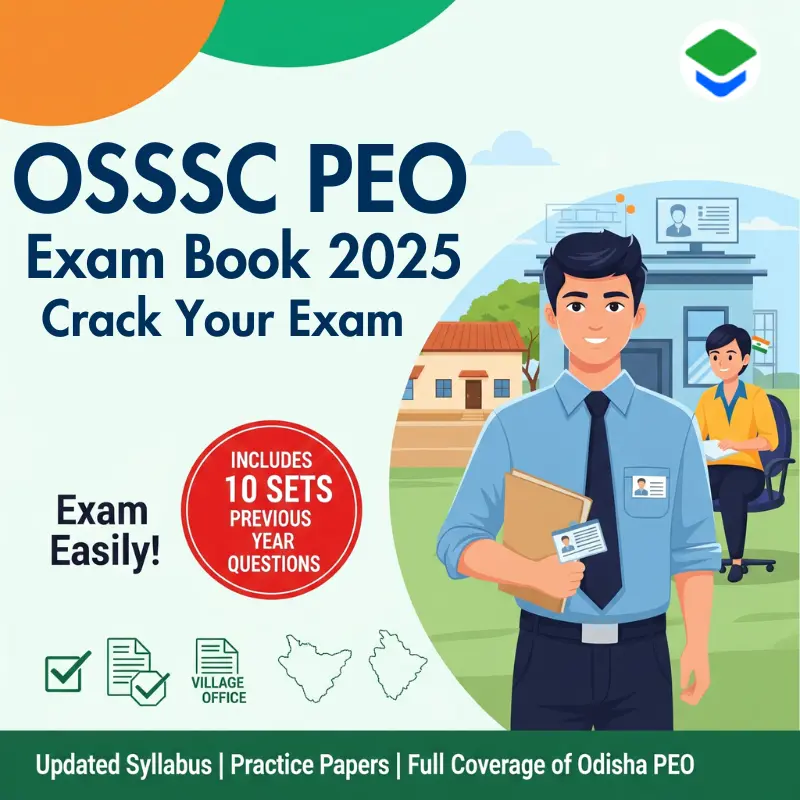 OSSSC PEO Exam Book 2025 | Crack Your Exam Easily
