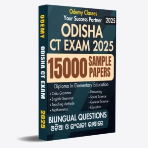 Odisha CT Exam Book