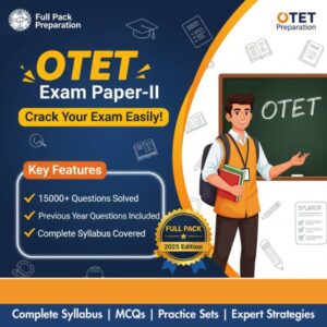 OTET Exam Paper-II Crack Your Exam Easily, 15000 Questions
