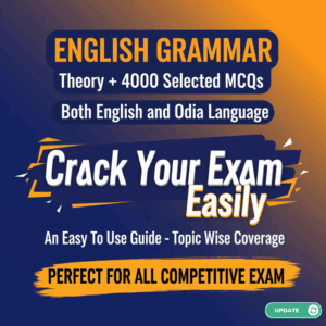 Best English grammar book For Odisha Competitive Exam