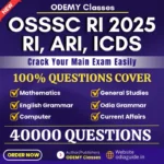 Odisha Ri Exam Book 2025