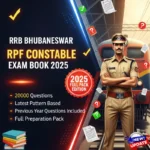 RRB Bbsr RPF Constable Exam Book 2025