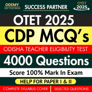 Child Development and Pedagogy MCQ's